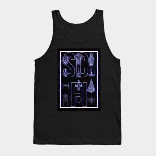 Sci-Fi Ships Tank Top